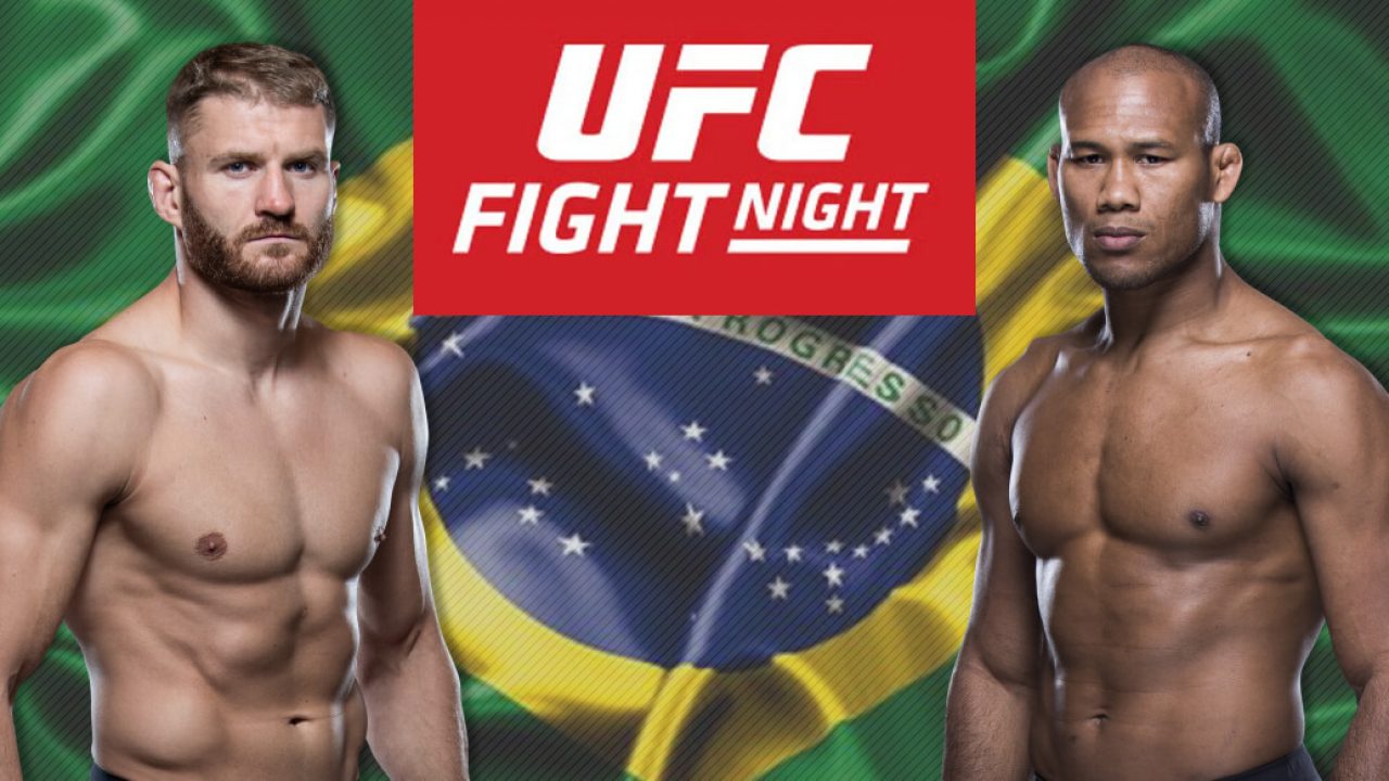 UFC Fight Night: Błachowicz vs. Jacaré (also known as UFC Fight Night 164 and UFC on ESPN+ 22) is an upcoming mixed martial arts event produced by the Ultimate Fighting Championship that is planned to take place on November 16, 2019 at Ginásio do Ibirapuera in São Paulo, Brazil.